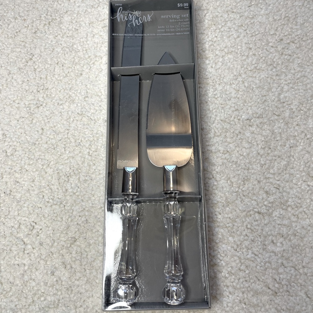 Wedding Cake Serving Set